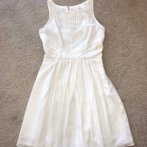 White Dress medium length